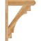 Ekena Millwork Merced Rough Sawn Craftsman Outlooker, Western Red Cedar, 6"W x 24"D x 32"H OUT06X24X32MRC04RWR - alternate 2